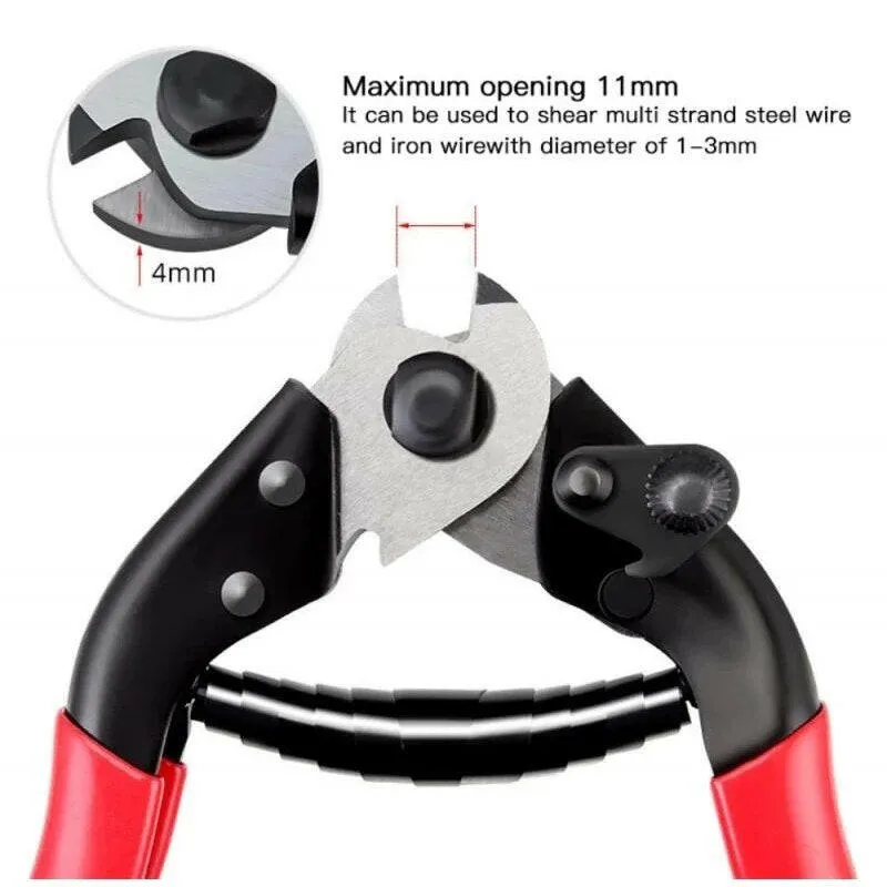 TOOPRE Bicycle Cable Hose Pliers tool Inner wire Cutter Tongs Brake shift Cable Pincers Sharp Pliers Steel Multi function Tools