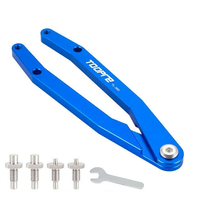 TOOPRE Bike Crank Arms Cap Pin Spanner Adjustable Tool Bicycle Hub Bottom Bracket Freewheel Pin Wrench For NX/GX DUB/FSA/XX/X01