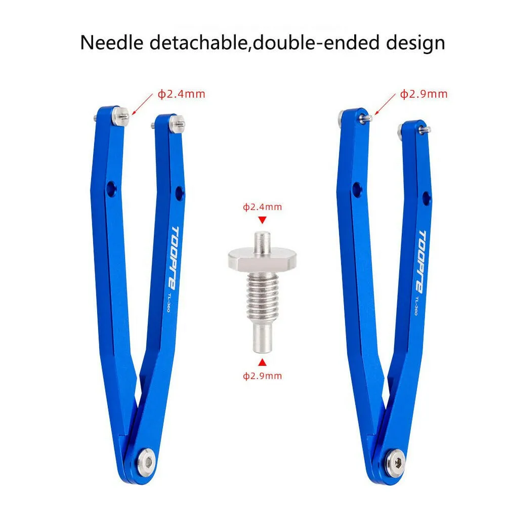 TOOPRE Bike Crank Arms Cap Pin Spanner Adjustable Tool Bicycle Hub Bottom Bracket Freewheel Pin Wrench For NX/GX DUB/FSA/XX/X01