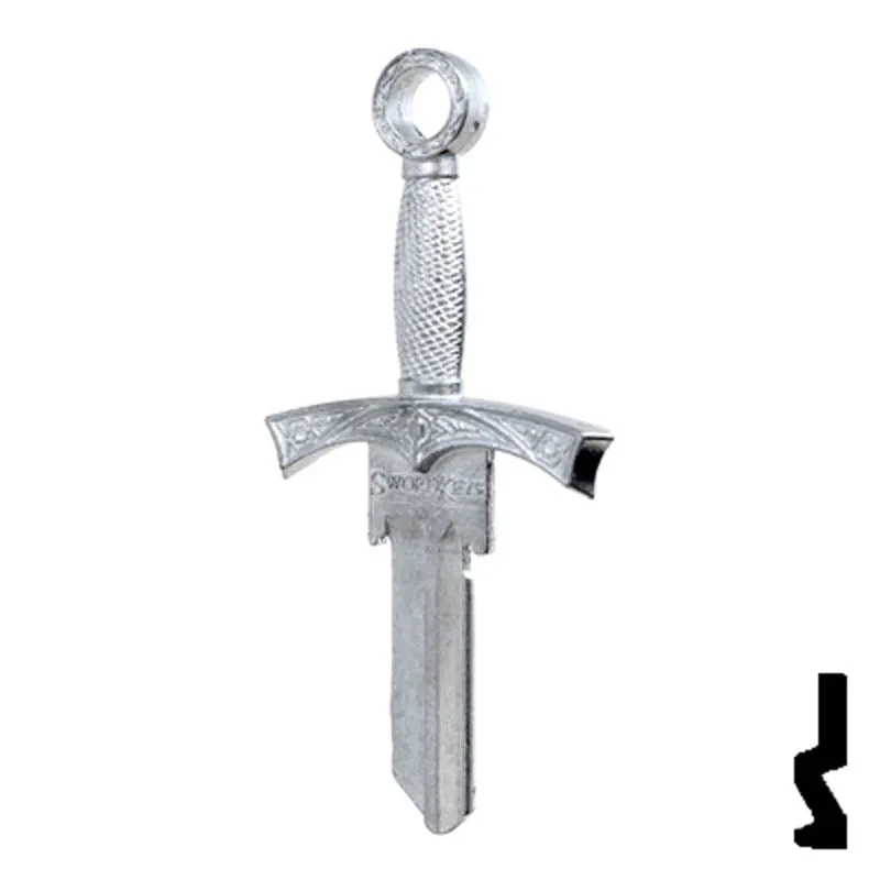 Uncut Key Blank | Forged , SWORD , Schlage | SC1
