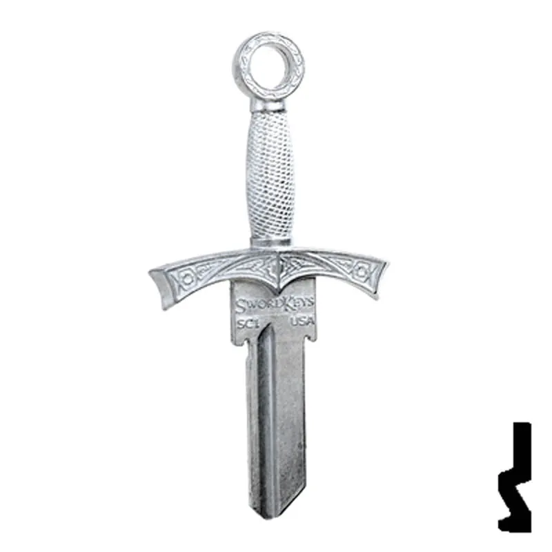 Uncut Key Blank | Forged , SWORD , Schlage | SC1