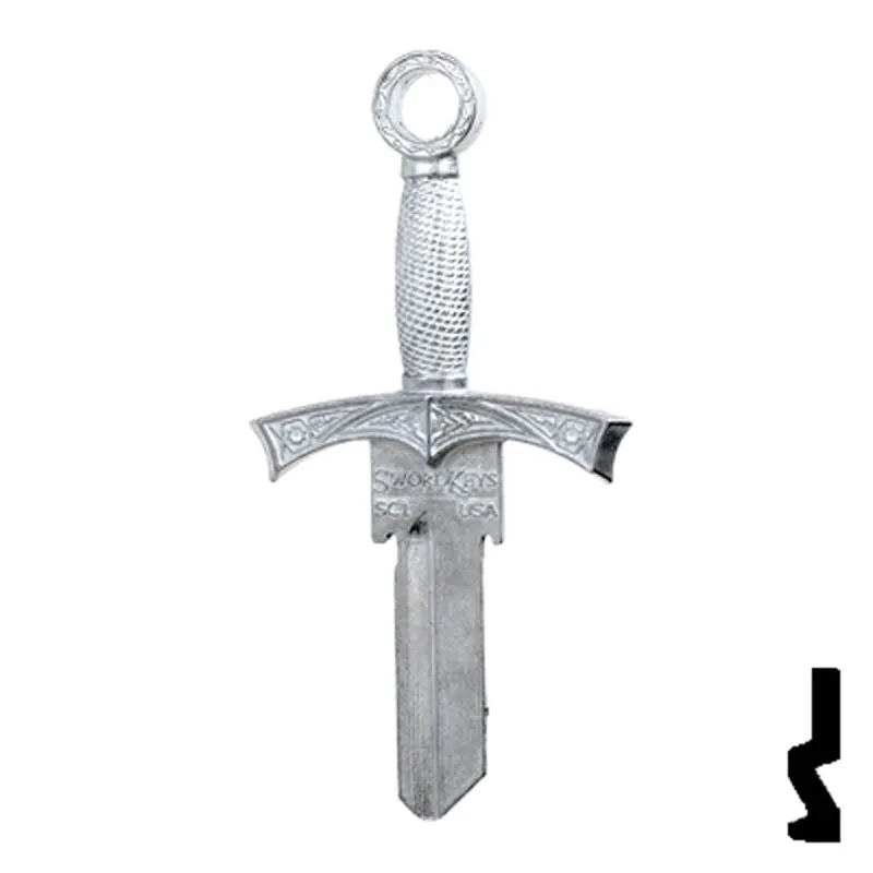 Uncut Key Blank | Forged , SWORD , Schlage | SC1