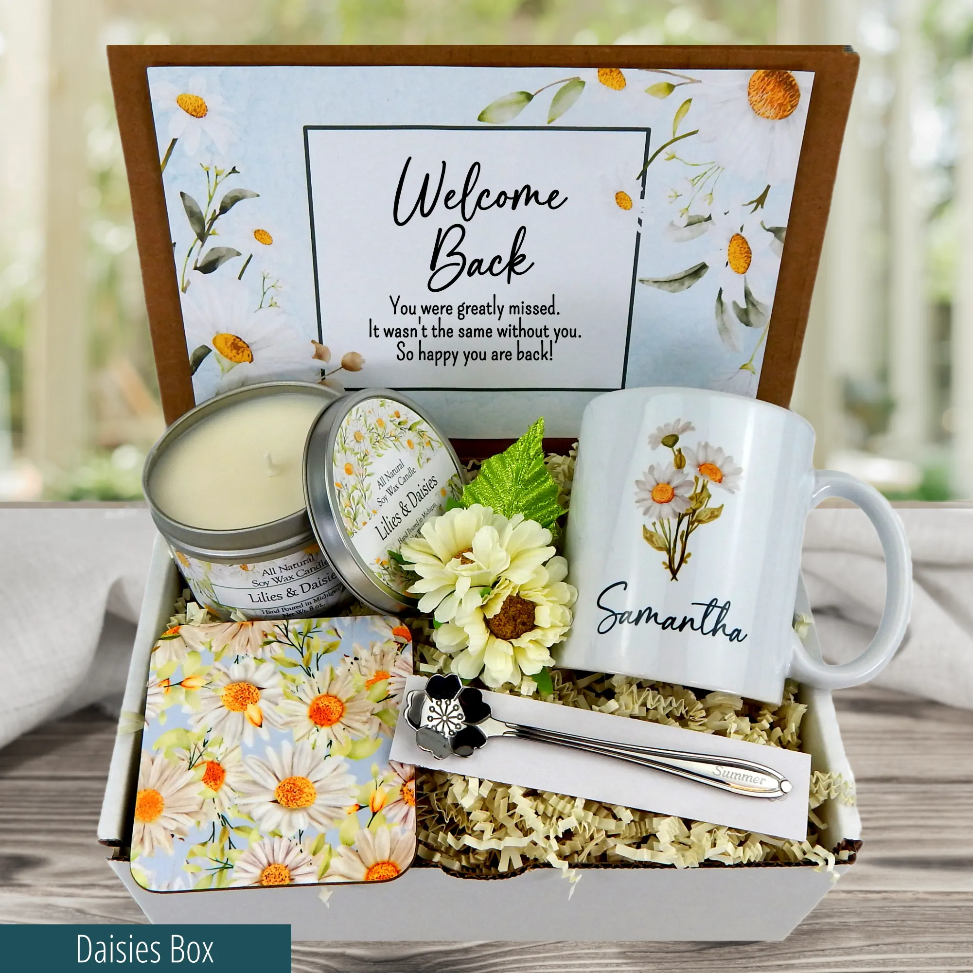 Welcome Back Gift for Co-Worker, Employee, Friend or Loved One