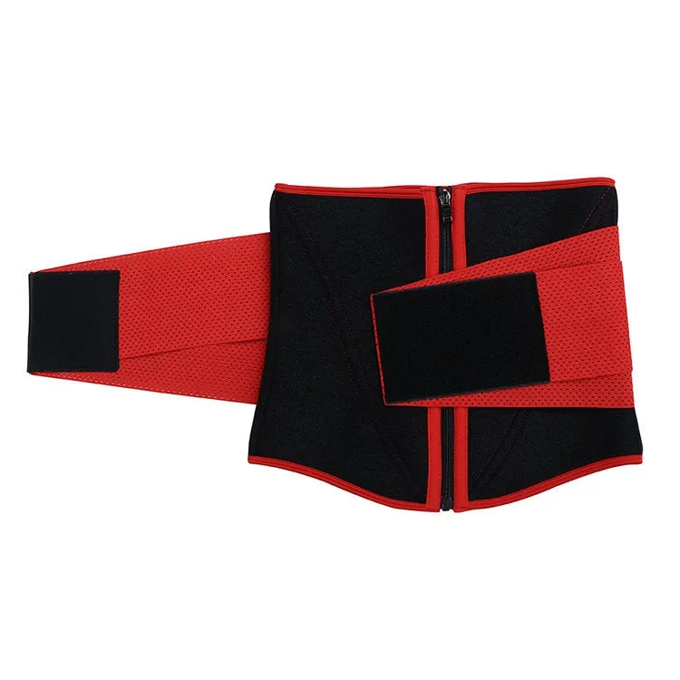 Women's Compression  Fitness Back Support Belt Tummy Control Neoprene Sweat Belt Waist Trimmer Corset