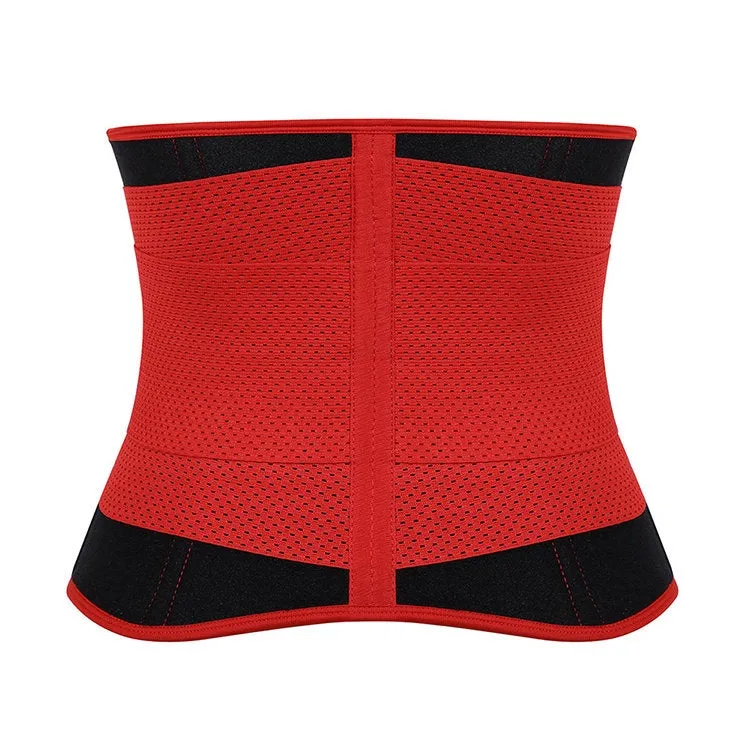 Women's Compression  Fitness Back Support Belt Tummy Control Neoprene Sweat Belt Waist Trimmer Corset