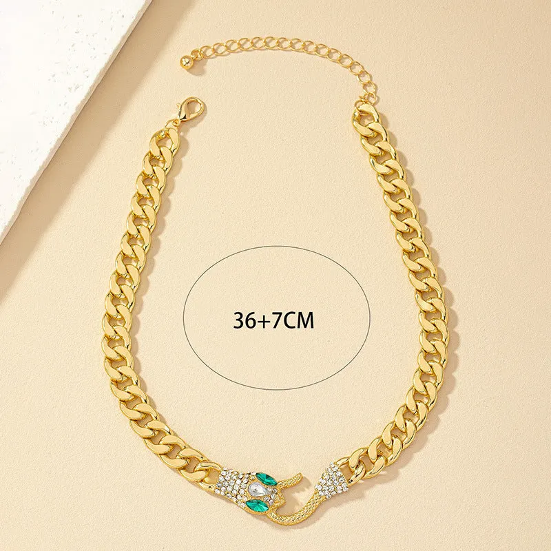 Women’s Zodiac Snake Choker Necklace