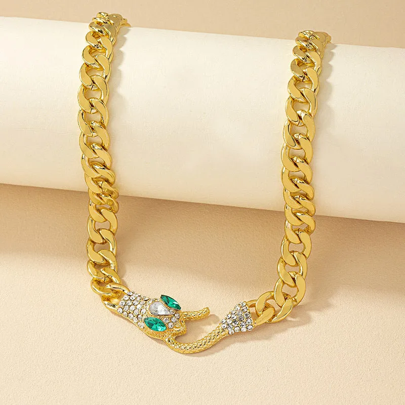 Women’s Zodiac Snake Choker Necklace