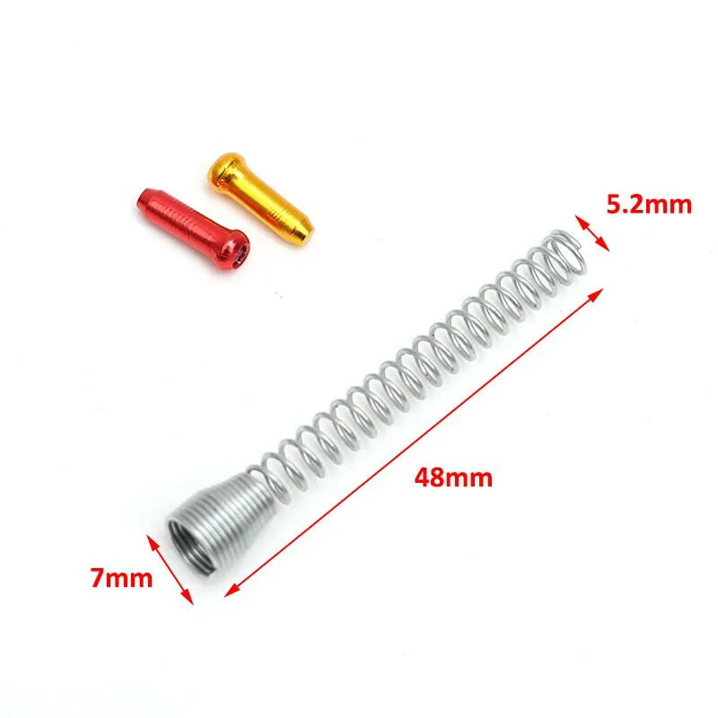 Xtech Brake Stainless Steel Retractable Springs Shift Line Color Tail Cap Colorful for M365 brake Scooter Accessories