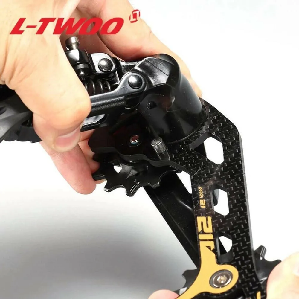 ZTTO MTB Bike 12 Speed Gold Groupset 1X12 Shifter Carbon Cage Rear Derailleur 12S11-52T Black Gold K7 Cassette 12V Chain Current
