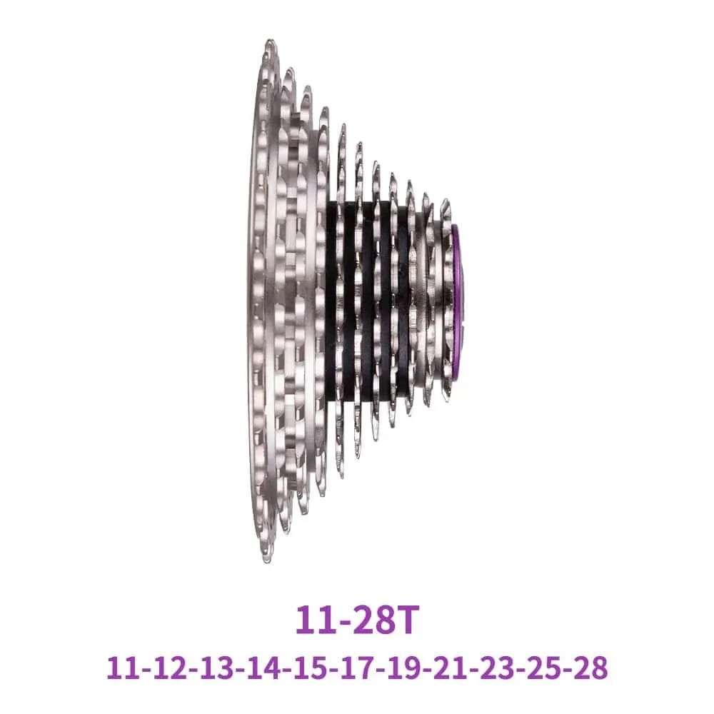 ZTTO Road Bike 11 Speed Cassette 11-28T Gravel Bicycle 11-36T 11Speed 34T UltraLight K7 11V SLR 11s 32T CNC Freewheel
