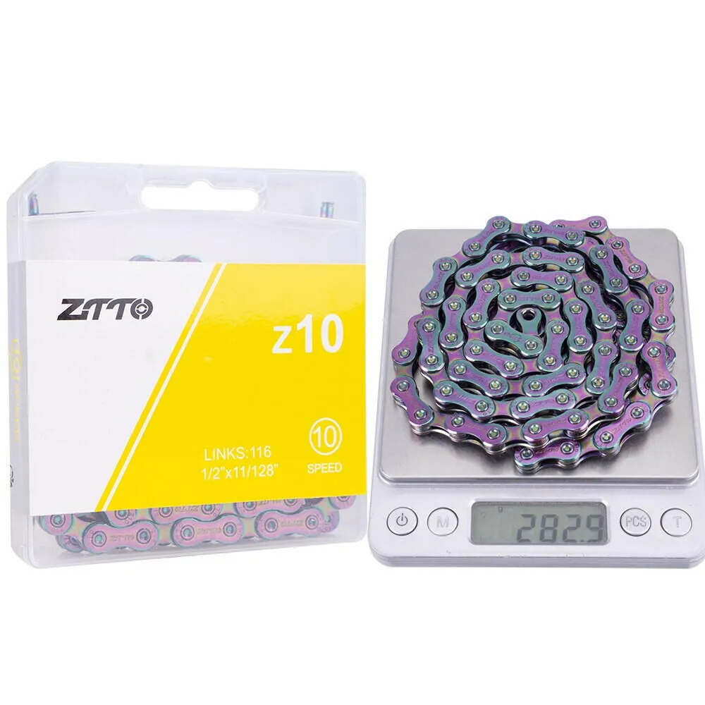 ZTTO ULT Bicycle 8 9 10 Speed Chain 116 Links MTB Road Bike Chains Power Lock High Quality 8S 9v 10v Current Cycling Accessories