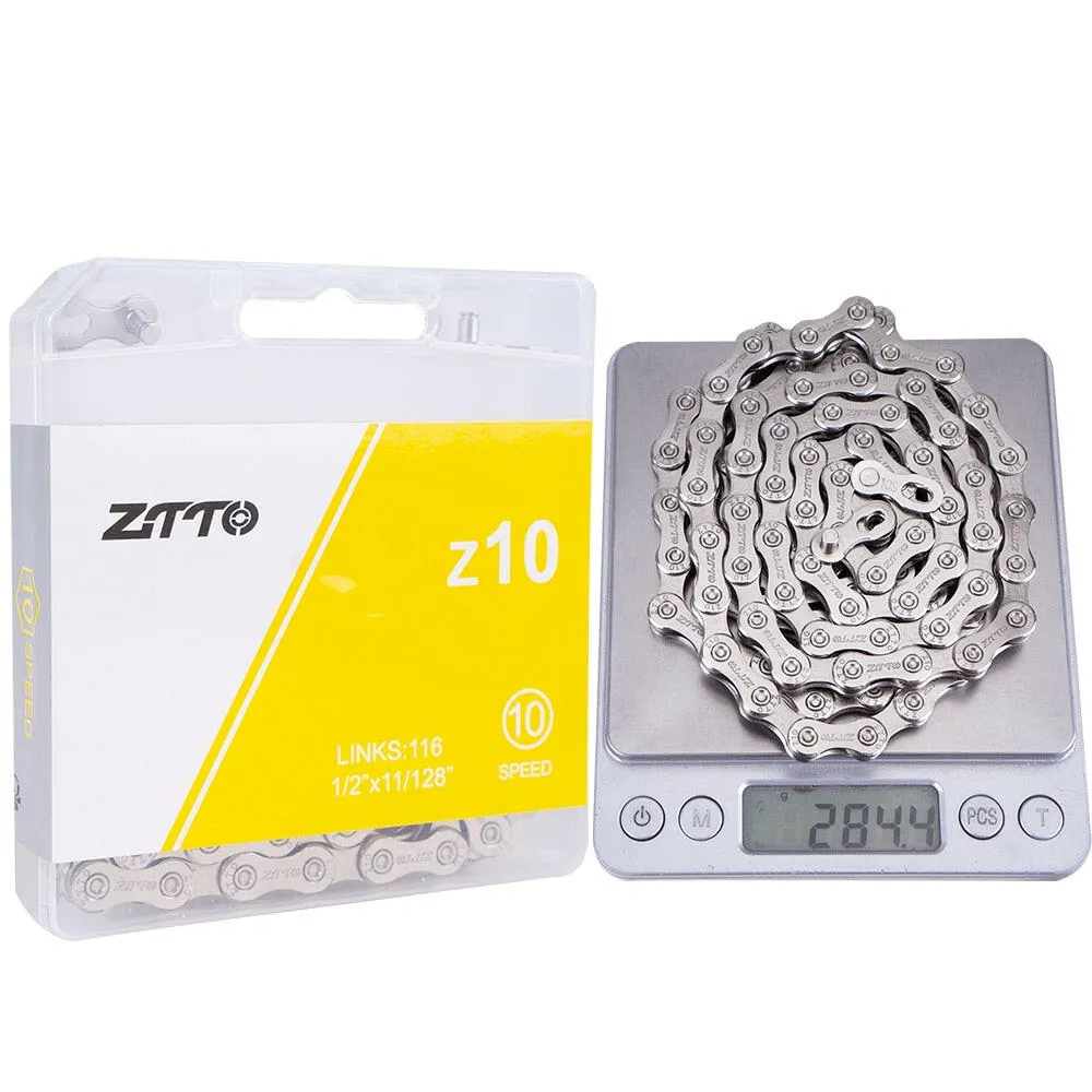 ZTTO ULT Bicycle 8 9 10 Speed Chain 116 Links MTB Road Bike Chains Power Lock High Quality 8S 9v 10v Current Cycling Accessories